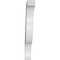 Ekena Millwork 4-in. W x 26-in. D x 34-in. H Funston Architectural Grade PVC Knee Brace BRCP04X26X34FST - alternate 6